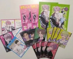 多聞くん今どっち！？　購入特典まとめ売り　イラストカード・ステッカー　シール