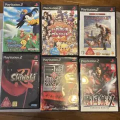 PS2ソフト 風のクロノア2 他6本セット