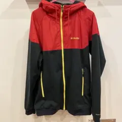 Columbia ナイロンジャケット レッド/ブラック X1