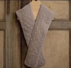 【TOWAVASE】MAVUNO別注ベルベットリバーシブル刺繍ショール