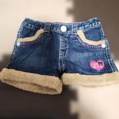 DOUBLE B デニムショートパンツ 100センチ