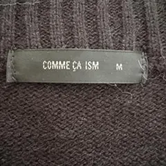 COMME CA ISM 長袖ニット ブラック Mサイズのサムネイル