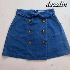 dazzlin ダズリン　デニムミニスカート リボン付きのサムネイル