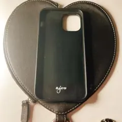 ajew ハート型スマホケース チェーン付き for iPhone 12 pro