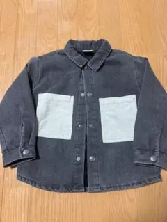 即購入OK！ZARA グレー ジャケット 110cm 4歳から5歳 前面ポケット