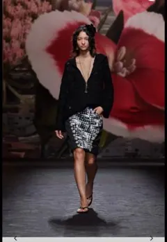 CHANEL シルクニットプルオーバー　ブラック　34サイズのサムネイル