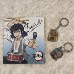 鬼滅の刃⭐︎嘴平伊之助⭐︎色紙アート⭐︎ご当地キーホルダー