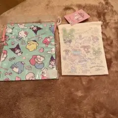 サンリオ ミニ巾着2点セット