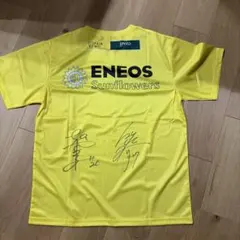 ENEOS サンフラワーズ　応援ユニフォーム　サイン入