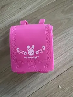 メルちゃん用 ランドセル ピンク うさぎ柄