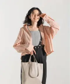 FREAK'S STORE マルチストライプショートシャツ
