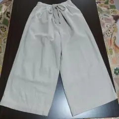 ぴー様専用Samansa Mos2 ベージュ ワイドパンツ
