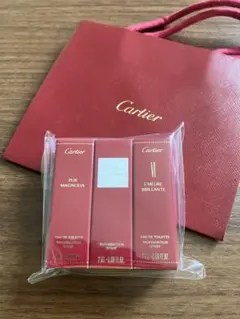 【袋セット】カルティエCartier 香水 サンプル 3本セットのサムネイル