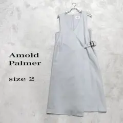 Arnold Palmer ラップワンピース ライトブルーサイズ2(M)