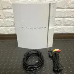 【初期化・動作確認済】PlayStation 3 CECHH00 本体　ホワイト