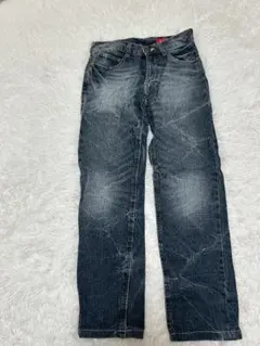 アベイル デニム パンツ 濃紺 ひげ加工 ジーンズ ジーパン メンズ めんのサムネイル