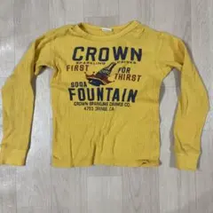 F.O.KIDS 長袖カットソー 130サイズ イエロー