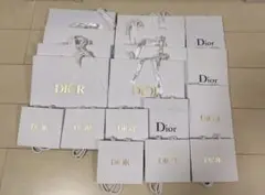 クリスチャンディオール ショップ袋 18枚セット