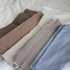 保育園着　ベビー レギンス スパッツ 5点セット 70-80cm