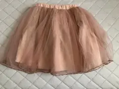 チュール　スカパン　スカッツ　ピンク　ペアマノン　130のサムネイル