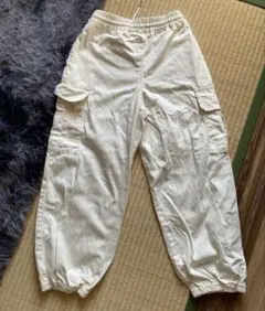 ジョガーパンツ　カーゴパンツ　　GU キッズ　Sサイズ