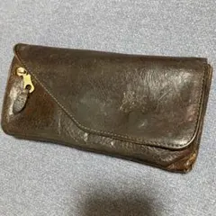 イルビゾンテ　レザーダークブラウン長財布