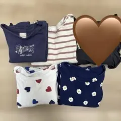 女の子服　まとめ売り　80（薄手）　長袖