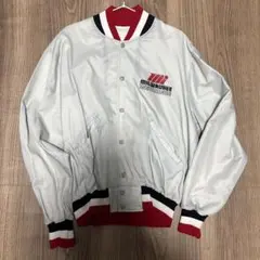 DeLONG アメリカ製ナイロンジャケット Lサイズ シルバー