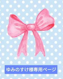 ゆみのすけ様専用ページ