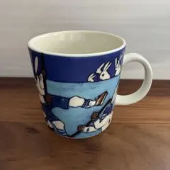 [ARABIA]廃盤　ヘルヤ　蓋付きポット　チューリップ　水色 ARABIA]廃盤 ヘルヤ 蓋付きポット チューリップ 水色 2025年最新