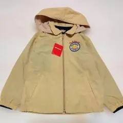 新品未使用　タグ付き　ミキハウス ジャケット　クリーム色　インナー　120