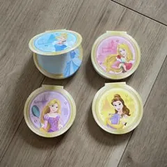 【未使用】ディズニープリンセス メモ用紙 4個セット シンデレラ ラプンツェル他