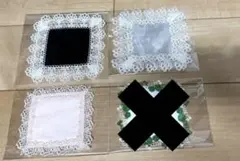 近澤レース ハンカチ ガチャプチタオル ３枚