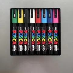 uni POSCA ポスカ 中字 8色セット 残量不明
