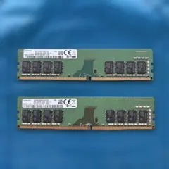 Samsung PC4 2400T メモリ 8GB 2枚セット 本体のサムネイル