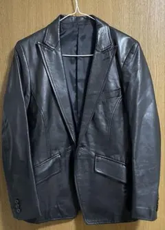 定価10万 レザー ジャケット 5351プールオム サイズ1のサムネイル