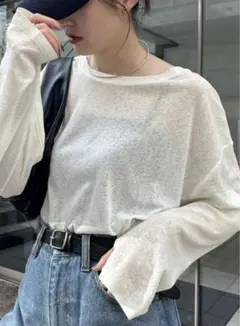 【CIAOPANIC TYPY 】サイドスリットシアートップス　ホワイト　新品