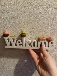 ★ウェルカムスペース置物★