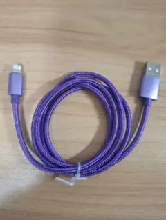 USB ケーブル　 パープル　1m