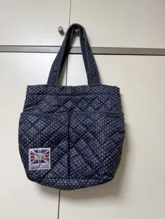 LAVENHAM キルティング トートバッグ ドット柄 雑誌付録