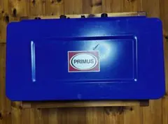 【オマケのグリドル付き】PRIMUS ツーバーナーコンロ 青 P-3222のサムネイル