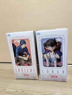未使用】名探偵コナン ボイスフィギュア 赤井秀一VSバーボン※箱傷あり