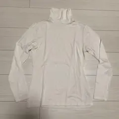 UNIQLO HEATTECH タートルネック 長袖 ホワイト　Mサイズ