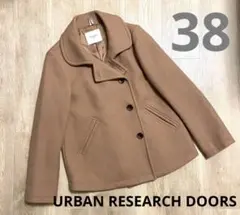 アーバンリサーチドアーズ　ショールカラー　2way ショートコート