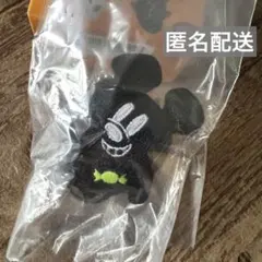 【未使用】ミッキー 黒 ディズニー ハロウィン ぬいぐるみチャーム