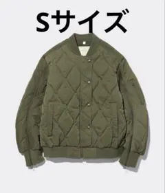 ジーユー　キルティングブルゾン　by rokh