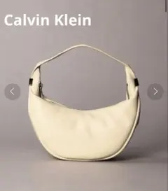 【極美品】Calvin Klein ソフト クレセント ショルダーバッグのサムネイル