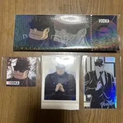 名探偵コナン ぱしゃこれ メタカ シール ウォッカ 4枚セット