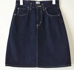 美品　Lugnoncure　LEE デニムスカート　日本製テチチ　ルノンキュール