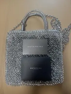 ANTEPRIMA シルバーショルダーバッグ